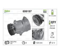 VALEO Compressore Climatizzatore Per Renault Scénic I Monovolume JA0/1