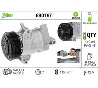VALEO 690197 Compressore aria condizionata