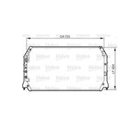 Valeo Condensatore, Climatizzatore 814283 | Compatibile con: TOYOTA CAMRY