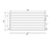 Valeo 814370 condensatore, condizionamento dell'aria