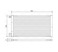 VALEO Condensatore, Climatizzatore 814433