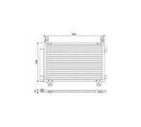 Valeo Condensatore, Climatizzatore 814449