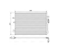 Valeo Condensatore, Climatizzatore 822625
