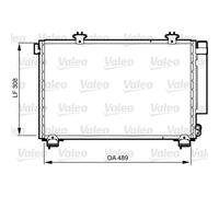 VALEO Condensatore Condizionatore D'Aria Radiatore Clima per Toyota Yaris