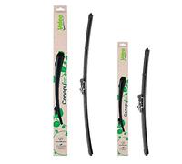 Valeo Coppia Di Spazzole Tergicristallo Flat Blade Fatte Di Materiali Naturali E Riciclati CAN85+CAN25, Anteriore, Lunghezze: 650mm+400mm, (Pack da 2)