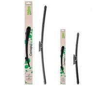 Valeo Coppia Di Spazzole Tergicristallo Flat Blade Fatte Di Materiali Naturali E Riciclati CAN87+CAN87, Anteriore, Lunghezze: 650mm+350mm, (Pack da 2)