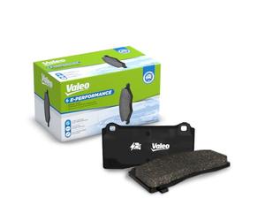 Valeo E-Performance Set di 4 Pastiglie Freno 610540, Asse Anteriore | Equipaggiate con Accessori Montati o Non Montati, Certificate ECE-R90