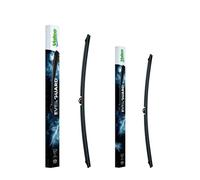 VALEO EVERGUARD - Premium - Un Kit di Spazzole Tergicristallo Flat Blade in Silicone VSF55 + VSF53 - Lunghezze: 550mm + 530mm - Anteriore (Confezione da 2)