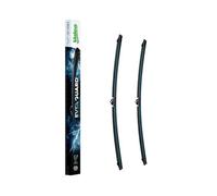 VALEO EVERGUARD - VSK3 - Un Kit di Spazzole Tergicristallo Flat Blade in Silicone con una durata X2 - Lunghezze: 750mm/650mm - Anteriore (Confezione da 2) - 566019