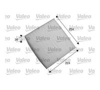 VALEO Filtro Abitacolo Antiparticolato per Honda Cr-V III Re_Accord VII Tourer
