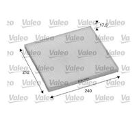 VALEO Filtro Abitacolo Antiparticolato per Kia Sorento II XM Cerato Berlina Ld