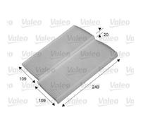 VALEO Filtro Abitacolo Antiparticolato per Renault Kangoo / Grand KW0/1_ 715649