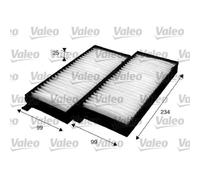 VALEO Filtro Abitacolo Antiparticolato per Ssangyong Kyron Actyon SPORTS I QJ