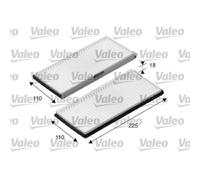 VALEO Filtro Abitacolo Antiparticolato per Suzuki Grand Vitara I FT Gt 698894