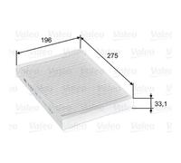 VALEO Filtro Abitacolo Antiparticolato per Volvo XC60 Land Rover Freelander 2