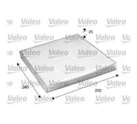 VALEO Filtro Abitacolo Antiparticolato per VW Golf III 1H1 Polo 6N2 Audi A3