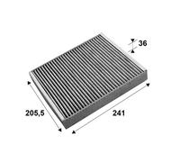 VALEO Filtro Abitacolo Carboni Attivi per Opel Mokka / X J13 Chevrolet