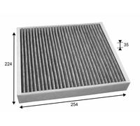 Valeo Filtro Abitacolo ClimFilter Protect per Veicoli Audi Seat Skoda Volkswagen