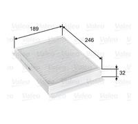 VALEO Filtro Abitacolo Filtro Antiparticolato per Mercedes-Benz Modello T S205