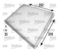 VALEO Filtro Abitacolo Filtro Antiparticolato per Mercedes-Benz W211 S211