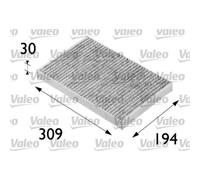 VALEO Filtro Abitacolo Filtro Carboni Attivi per Audi A6 4B C5 4B2 4B5 698682