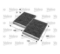 VALEO Filtro Abitacolo Filtro Carboni Attivi per Mercedes-Benz W204