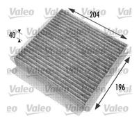 VALEO Filtro Abitacolo Filtro Carboni Attivi per Smart Fortwo Coupe 450 City
