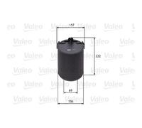 Valeo Filtro Aria Filtro Inserto Per VW Golf V 1.6 2.0 FSI Audi A3 585742