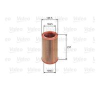 VALEO Filtro Aria Inserto Filtro per Alfa Romeo 166 3.0 V6 24V 2.4 JTD 585639