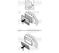 VALEO Filtro, aria interna 716034