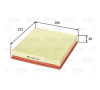 Valeo Filtro Aria per Ford Transit