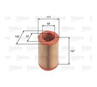 Valeo Filtro Aria per Peugeot