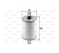 VALEO Filtro Carburante Adatto Per Mercedes-Benz Henschel 2-T
