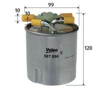 VALEO Filtro Carburante Adatto Per Nissan Qashqai +2 I Renault Koleos