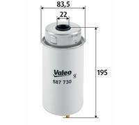 Valeo Filtro Carburante Tipo Ad Avvitamento per Veicoli Ford LTI