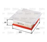 VALEO Filtro Dell'Aria Adatto Per Opel Corsa D 1.2 1.4 585199