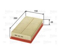 Valeo 585280 Filtro dell'aria
