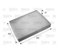 VALEO Filtro Interno Filtro Particellare Per Hyundai IX55 715697