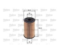 VALEO Filtro Olio 586579 per Hyundai IX35 1.7 Crdi i30 1.6 1.4 Kia Sportage Cee