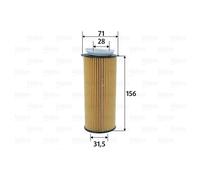 Valeo Filtro Olio per BMW 3er 5er 7er X5 X6