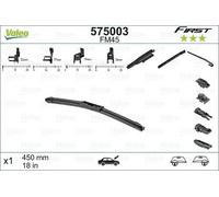 VALEO FIRST MULTICONNECTION Tergicristalli per VW Golf IV Hatchback (1J1) 450mm
