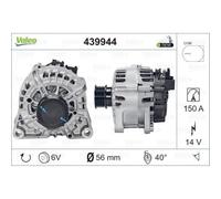 VALEO Generatore Alternatore 150A 14V Per Ford Focus III Berlina