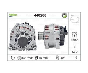 VALEO Generatore Alternatore 150A 14V Per Mazda 2 Ford Fiesta VI Van
