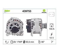 Valeo Generatore per VW Amarok Crafter Multivan, Transporter