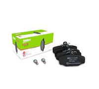 VALEO Imbottiture per freni Expert 301240A, Set di 4 imbottiture, Asse posteriore, Completamente dotato di accessori montati - Certificate ECE-R90