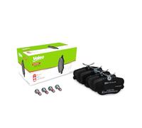 VALEO Imbottiture per freni Expert 301241A, Set di 4 imbottiture, Asse anteriore, Completamente dotato di accessori montati - Certificate ECE-R90