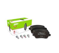 VALEO Imbottiture per freni Expert 301641A, Set di 4 imbottiture, Asse anteriore, Completamente dotato di accessori montati - Certificate ECE-R90