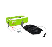 VALEO Imbottiture per freni Expert 301721A, Set di 4 imbottiture, Asse anteriore, Completamente dotato di accessori montati - Certificate ECE-R90
