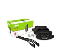 VALEO Imbottiture per freni Expert 301738A, Set di 4 imbottiture, Asse posteriore, Completamente dotato di accessori montati - Certificate ECE-R90