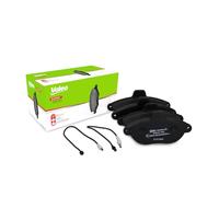 VALEO Imbottiture per freni Expert 302004A, Set di 4 imbottiture, Asse anteriore, Completamente dotato di accessori montati - Certificate ECE-R90